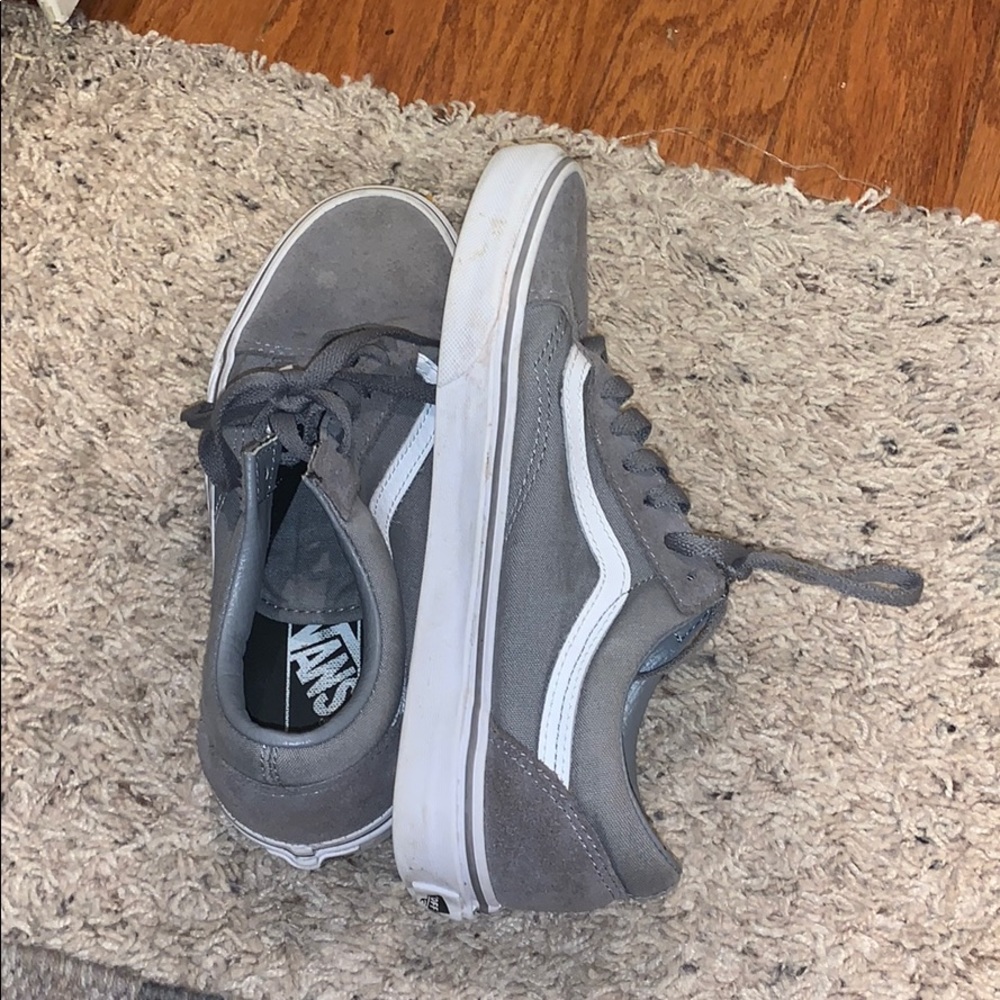Perfect Condition Grey Vans